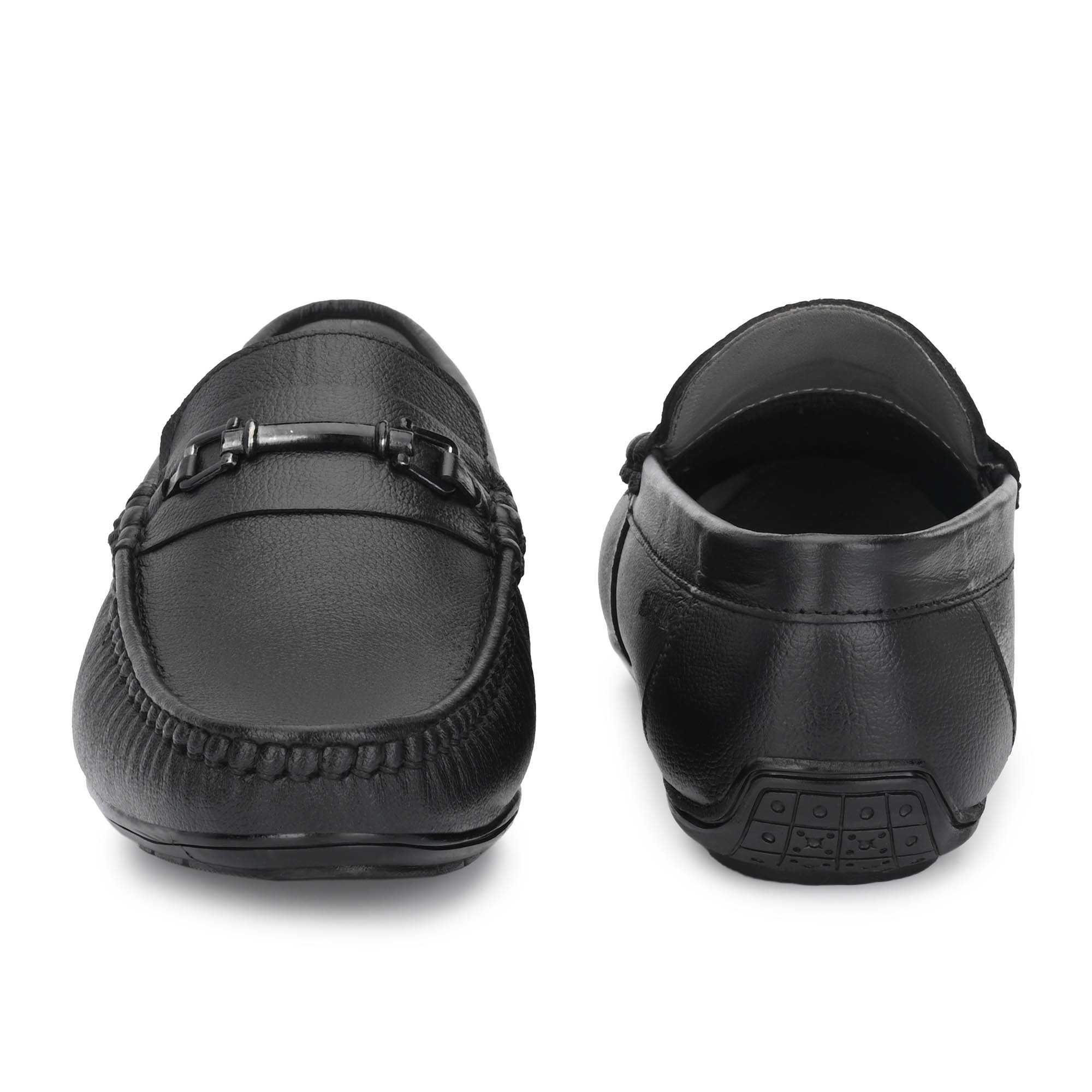 Movin Air Go Modish Men's Lightweight Smart Premium Leather Loafers Shoe  Brown Color