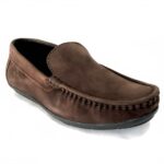 BROWN SUEDE LOAFER