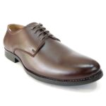 brown formal shoes