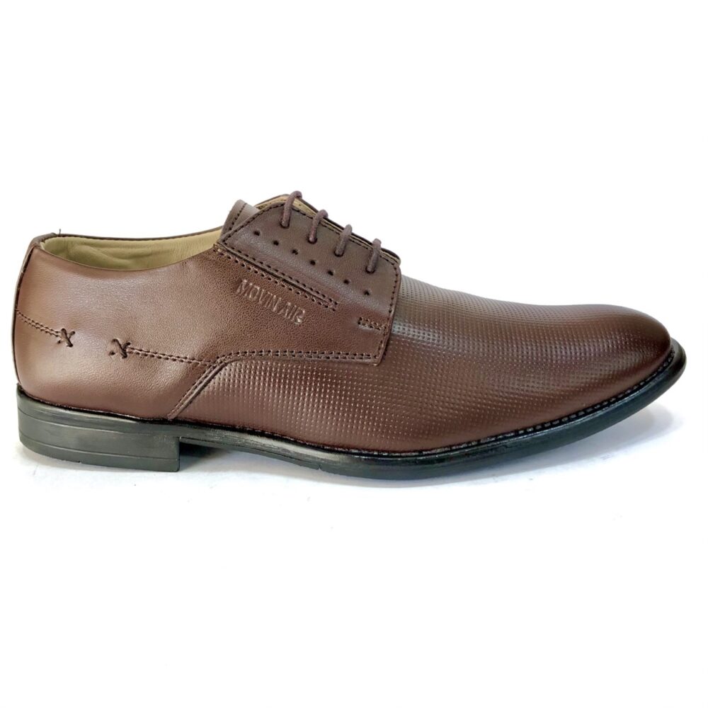 brown formal shoes