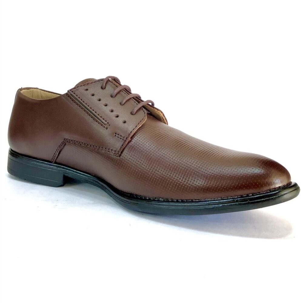 brown formal shoes