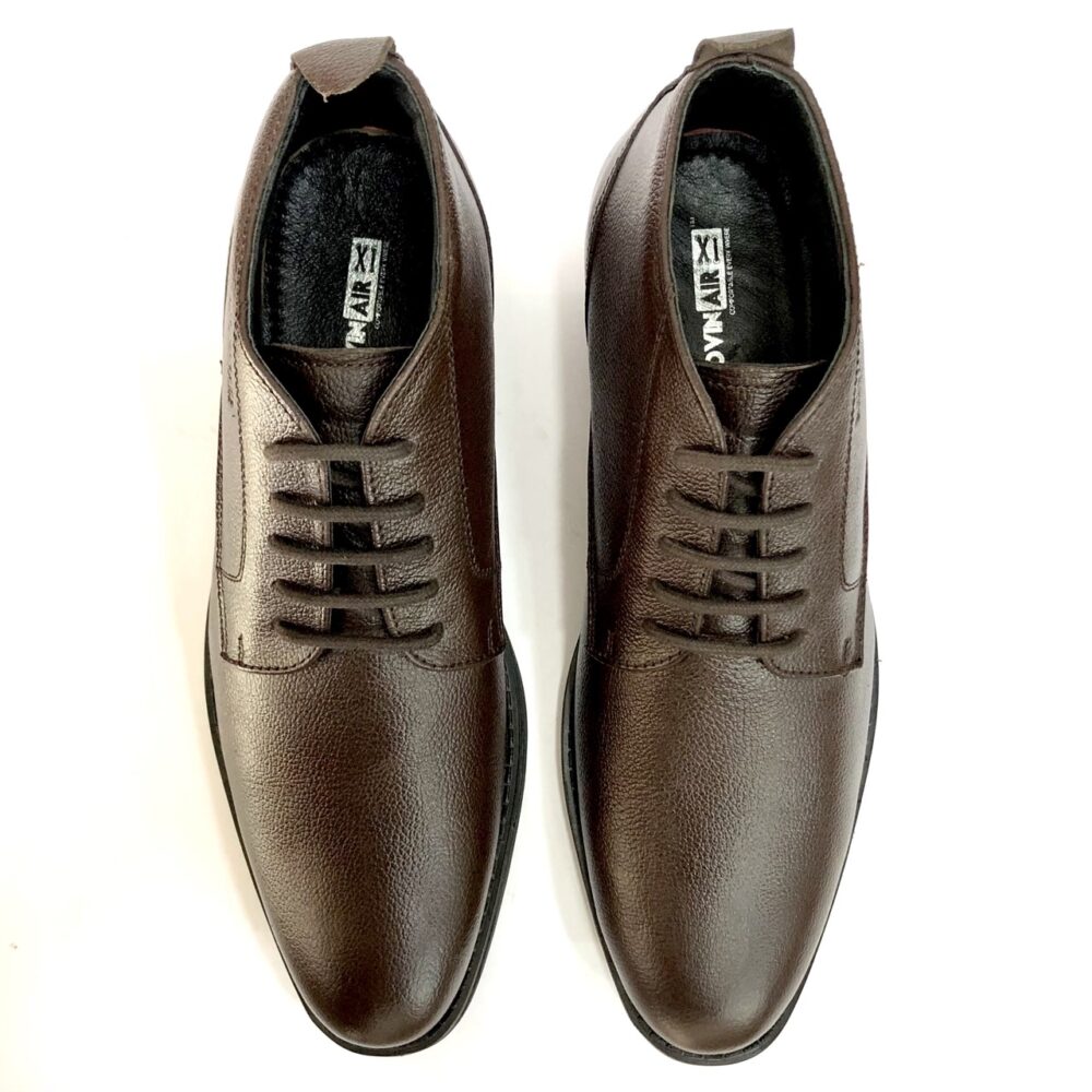 brown high ankle shoe
