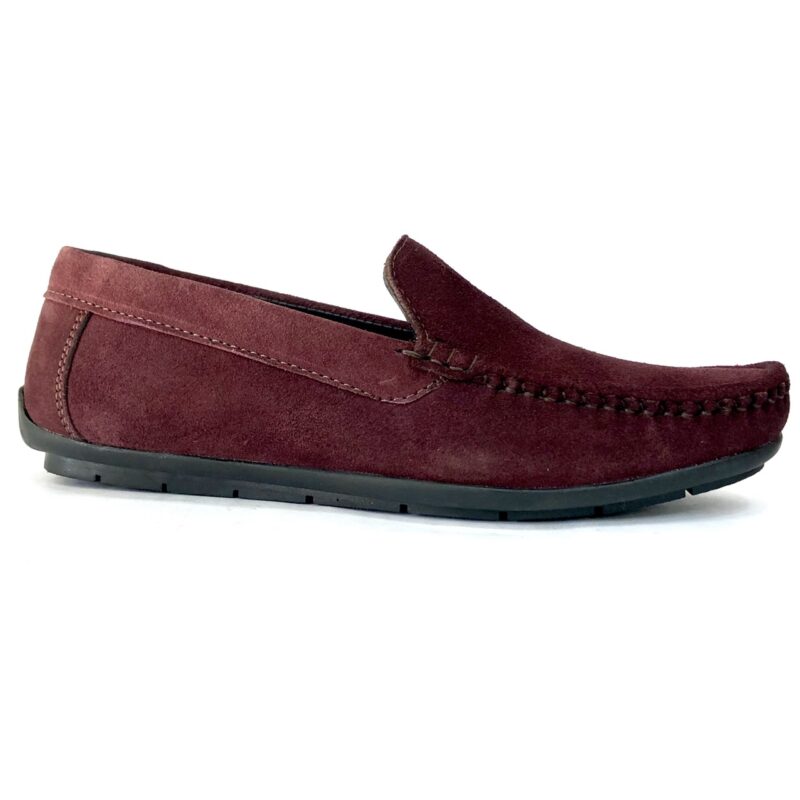 maroon loafer