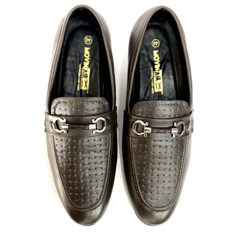 brown loafer shoes