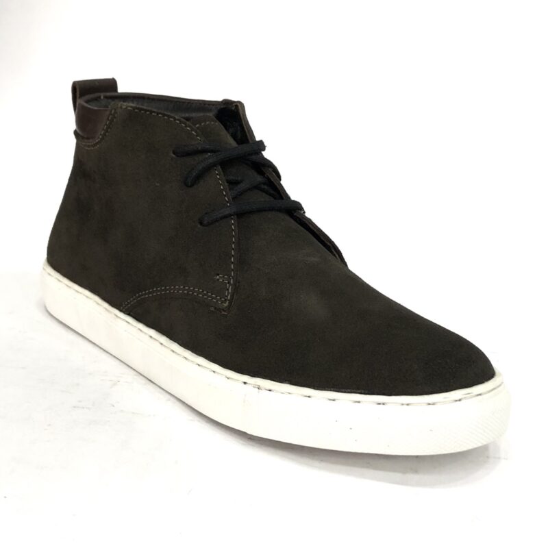 BROWN SUEDE LEATHER SNEAKER