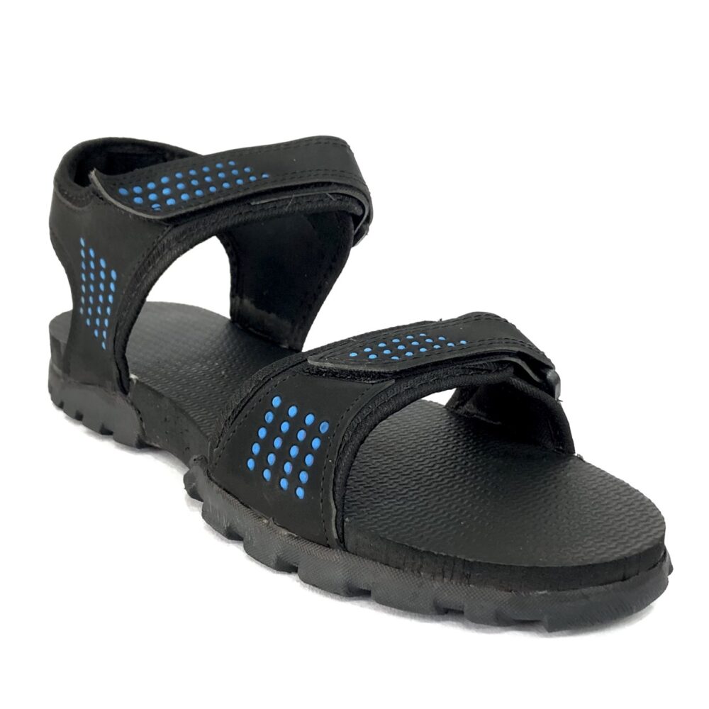 black blue mens sport sandal