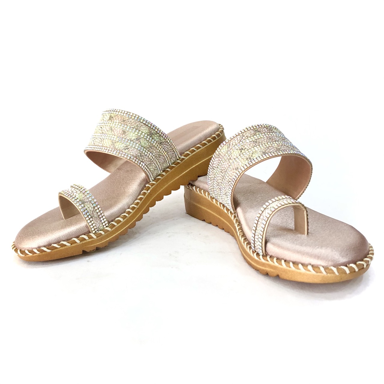 Party Wear Sandal I23670-Golden – Insignia PK