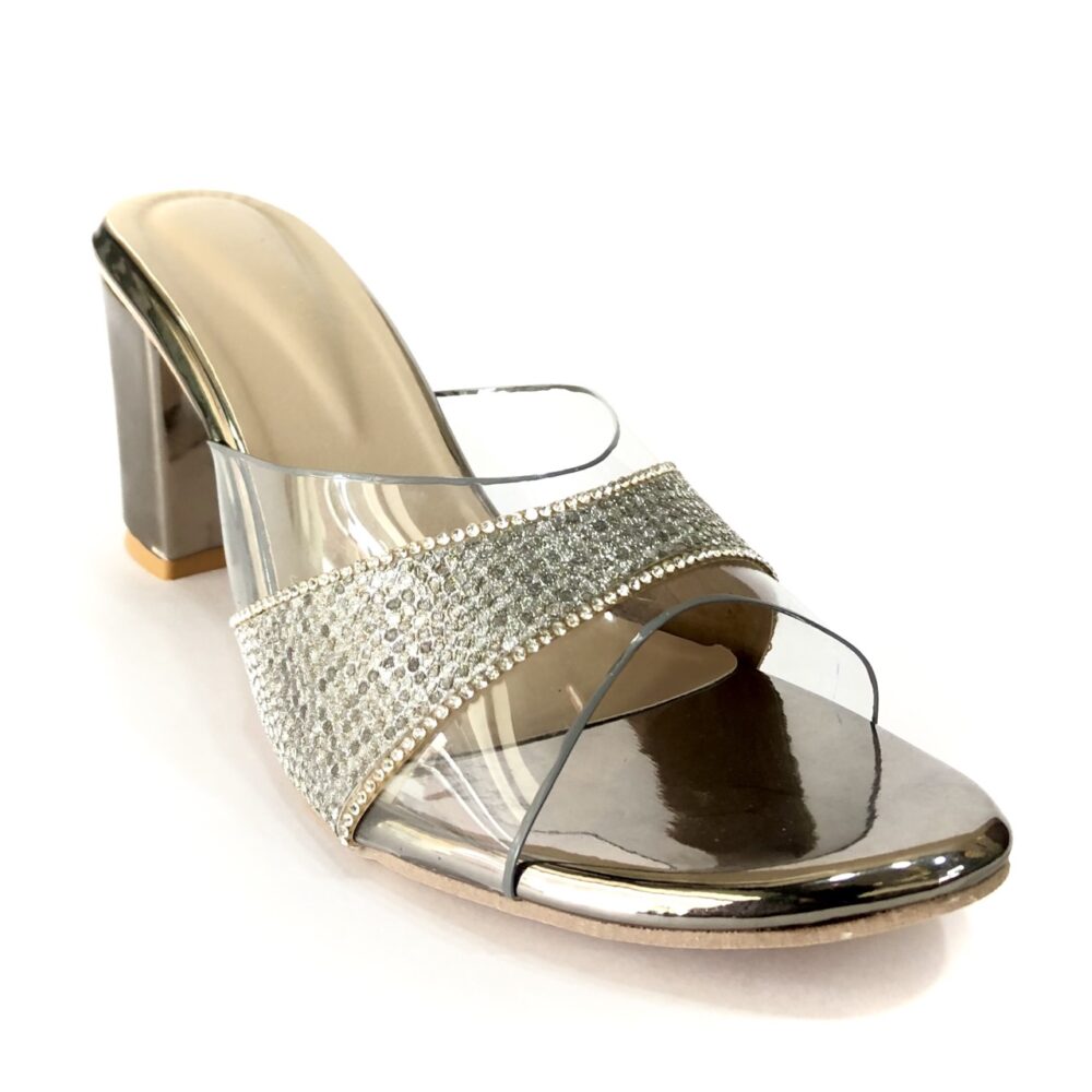 GREY PARTY EAR SANDAL