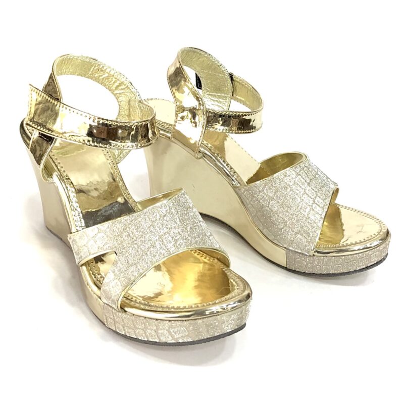 golden womens sandal
