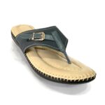 grey flat fancy womens slippers