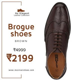 Elegance is not standing out, But being remembered. It’s time to Go Elegant with Movin Air! https://movinairshoes.com/all-shoes/new-in/movin-air-go-elegant-mens-premium-leather-formal-shoe-brown-color/  
 
#MovinAir #Leathershoes #brownbrogue #Fashion #Shoesoftheday #brownleatherhsoes #leather #shoes #shoesformen #shoesaddict #shoesfashion #shoeshopping #shoesforsale #shoestore